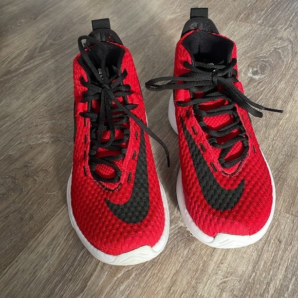 EUC Men’s Nike Zoom Rize BQ5468-600 University Red Basketball Shoes US 7 - Picture 2 of 9
